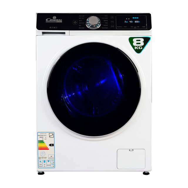 ماشین لباسشویی جنرال هاوس مدل GWM8024 ظرفیت 8 کیلوگرم