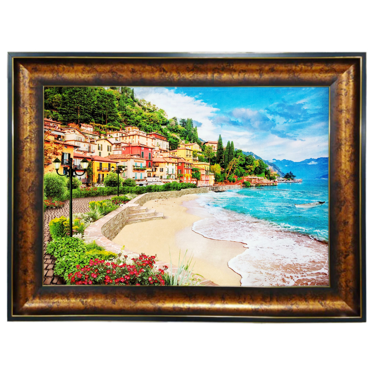 تابلو فرش با زیبا ترین قاب