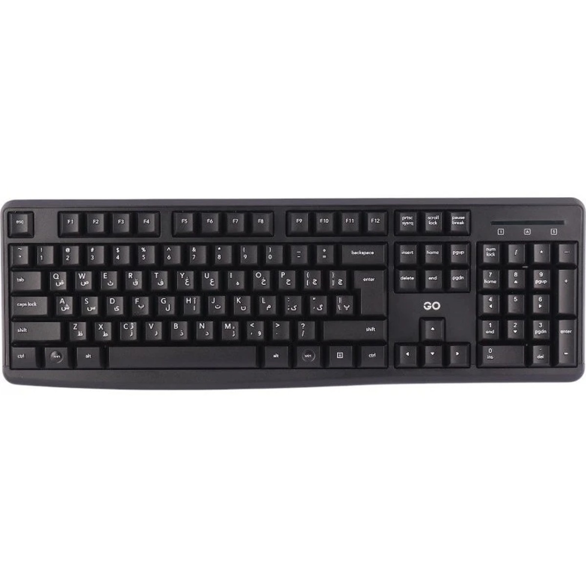 کیبورد و ماوس بی سیم FANTECH مدل GO WK894 - مشکی (گارانتی متین)
