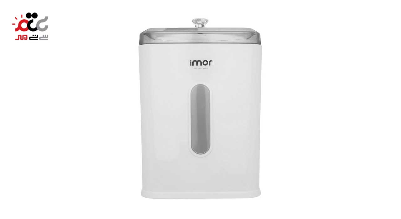 سرویس آشپزخانه 21 پارچه چهارگوش درب شفاف لیمون 