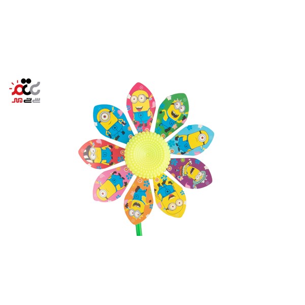 فرفره مدل گل سایز متوسط 3 عددی کد 564