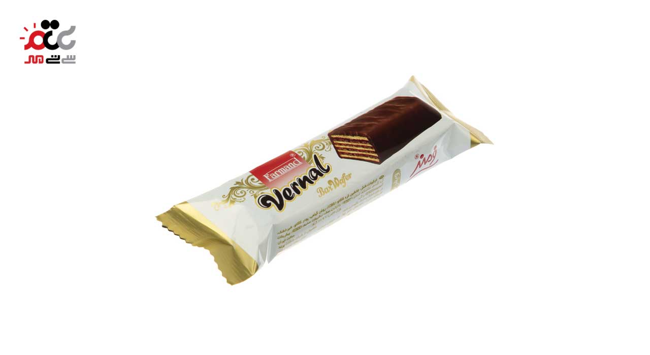 ویفر با روکش کاکائویی فرمند 20 گرمی