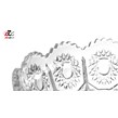 شکلات خوری پایدار ساکورا سری می جی مدل 741205W