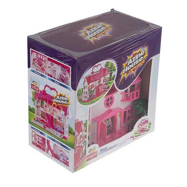 خانه اسباب بازی صورتی آذین هوس کد 102