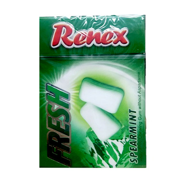 آدامس بدون شکر با طهم نعنا رنکس 25 گرمی