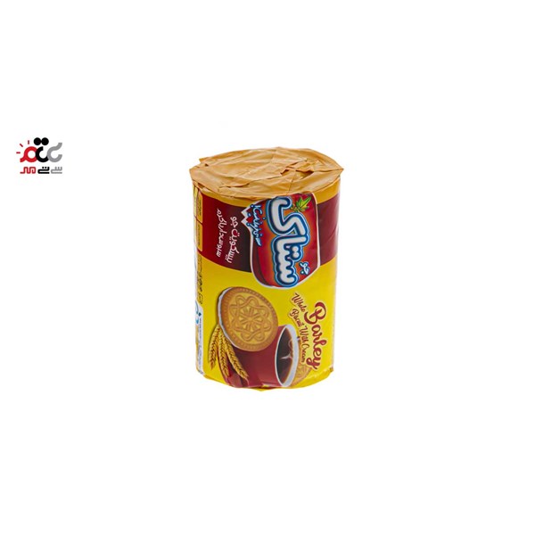 بیسکویت جو سبوس دار با کرم ستاک 150 گرمی