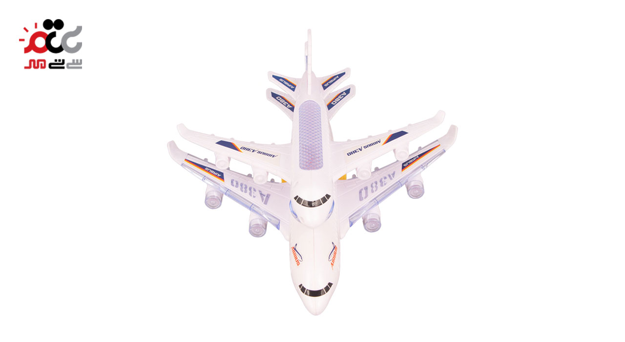 اسباب بازی هواپیما دو طبقه مدل Airbus A380