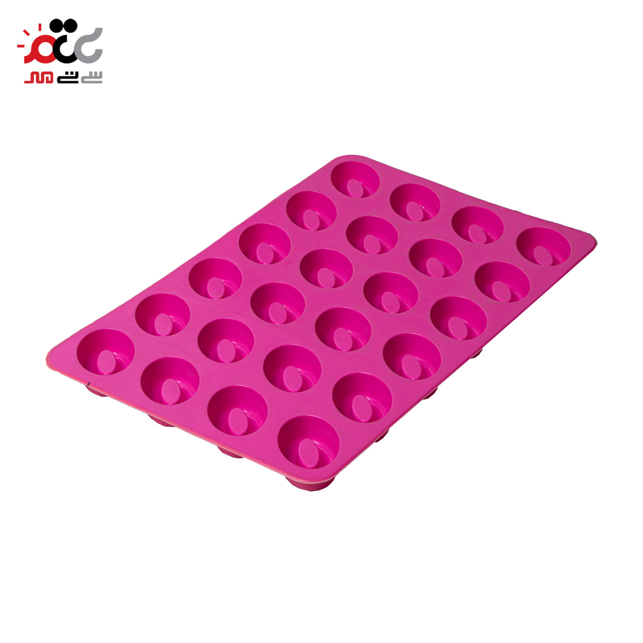 قالب کیک و ژله سیلیکونی مدل بیضی 24 خانه