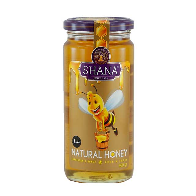 عسل بدون موم شانا 600 گرمی