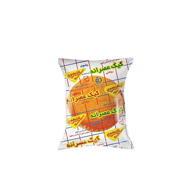 کیک عصرانه ساده رضوی 50 گرمی