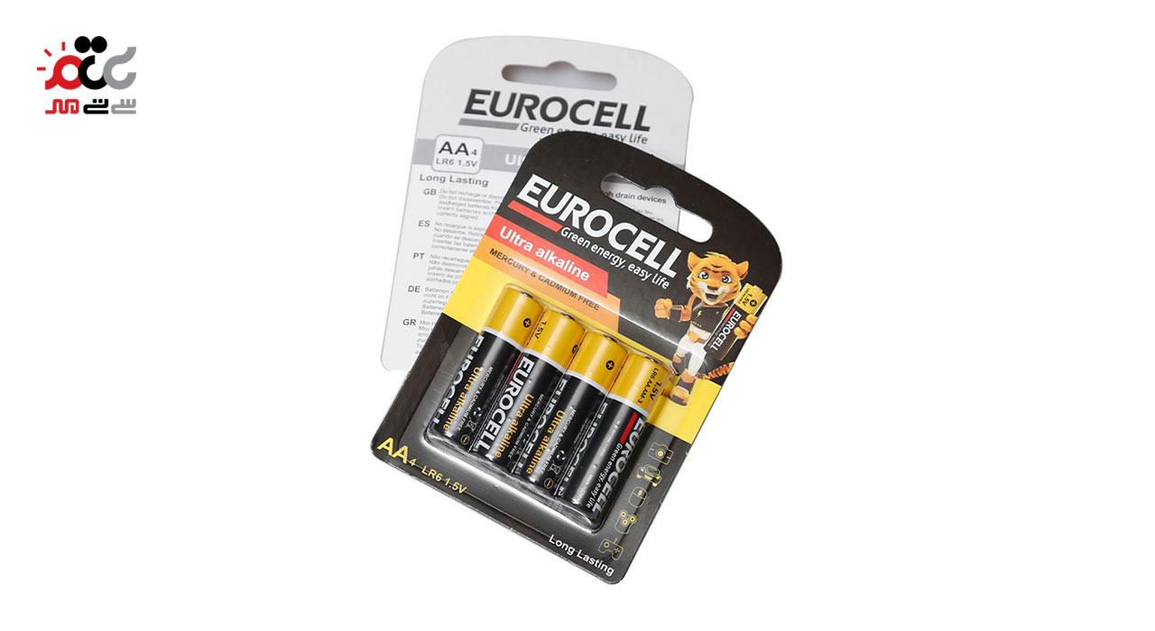 باتری قلمی یوروسل مدل Ultra Alkaline بسته 4 عددی