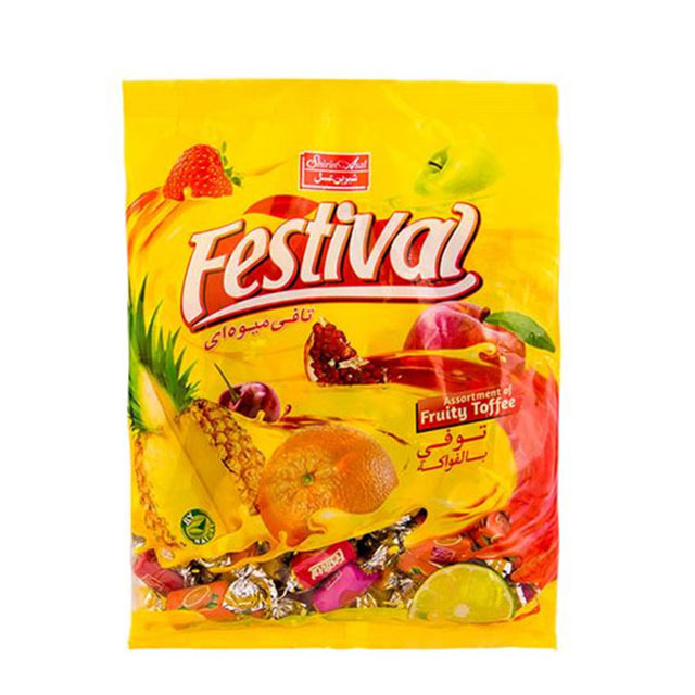 تافی میوه ای فستیوال شیرین عسل 500 گرمی