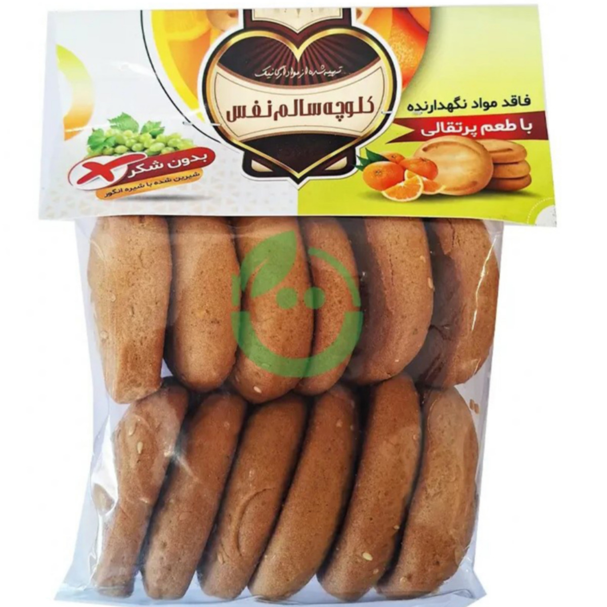 کلوچه پرتقالی نفس بسته 12 عددی