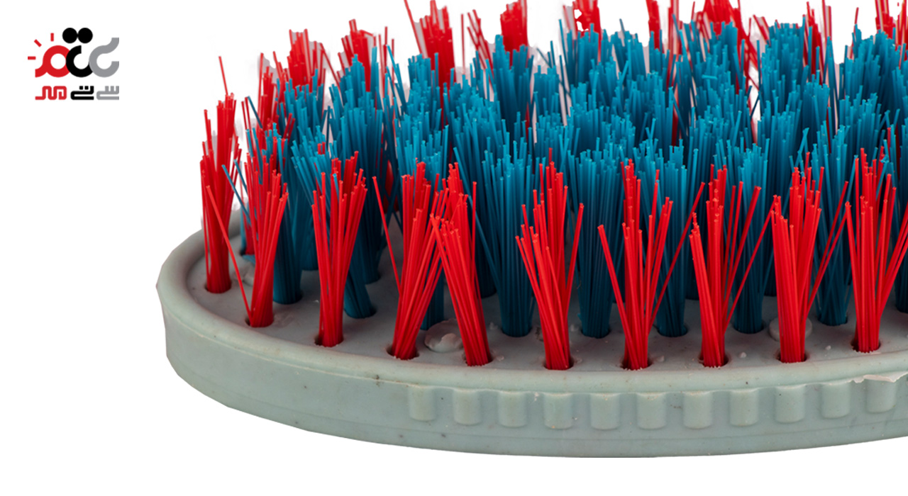 فرچه فرش بیضی مدل تخت سایز کوچک