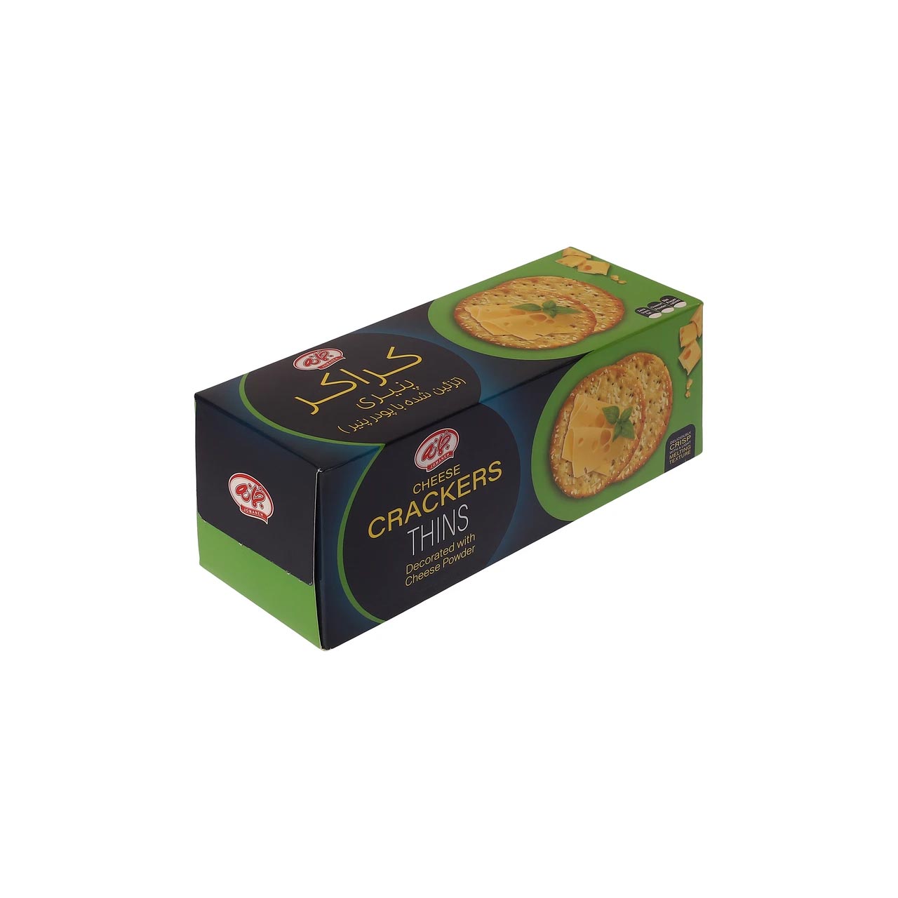 کراکر بیسکوییتی طعم پنیر جمانه 170 گرمی