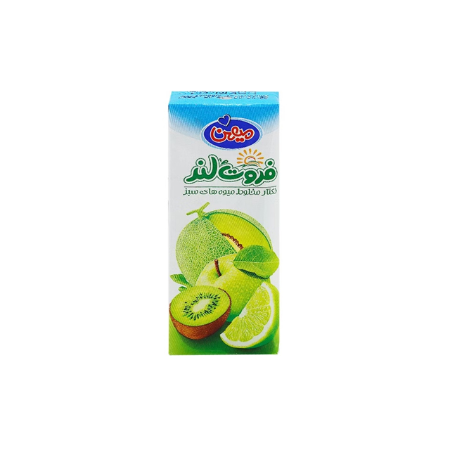 نکتار مخلوط میوه های سبز فرو ت لند میهن 200 میلی لیتری