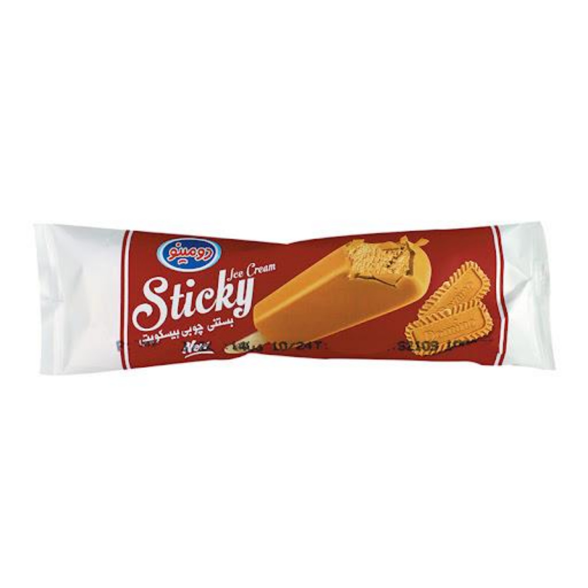 بستنی بیسکویتی لوتوس دومینو 60 گرمی