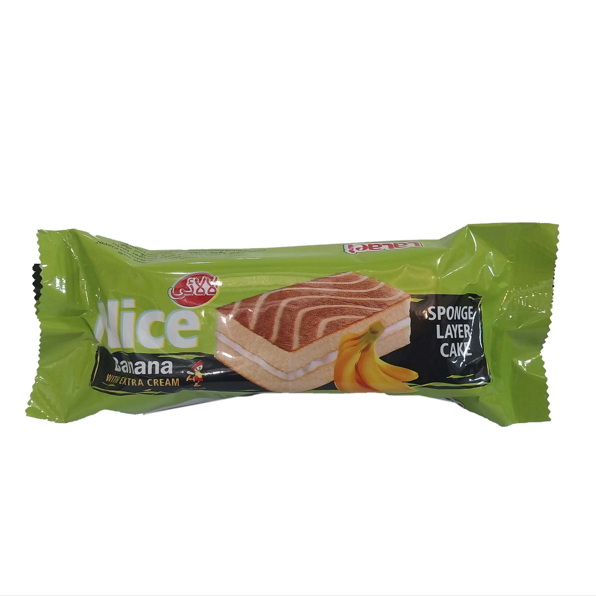 کیک اسفنجی موزی لالایی 50 گرمی