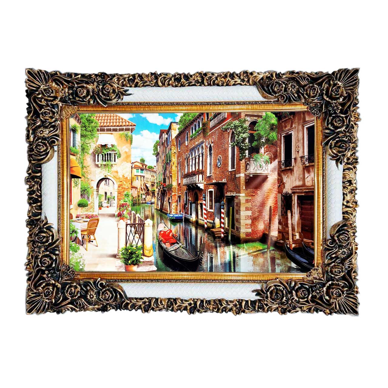 تابلو فرش با زیبا ترین قاب