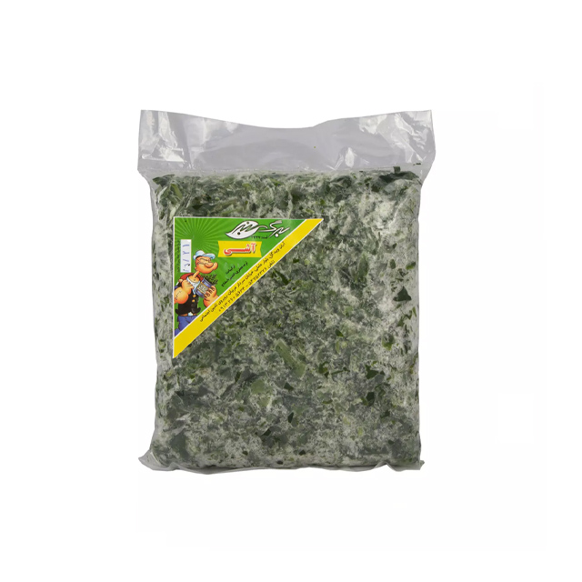 سبزی آشی منجمد برگ سبز 1000 گرمی 