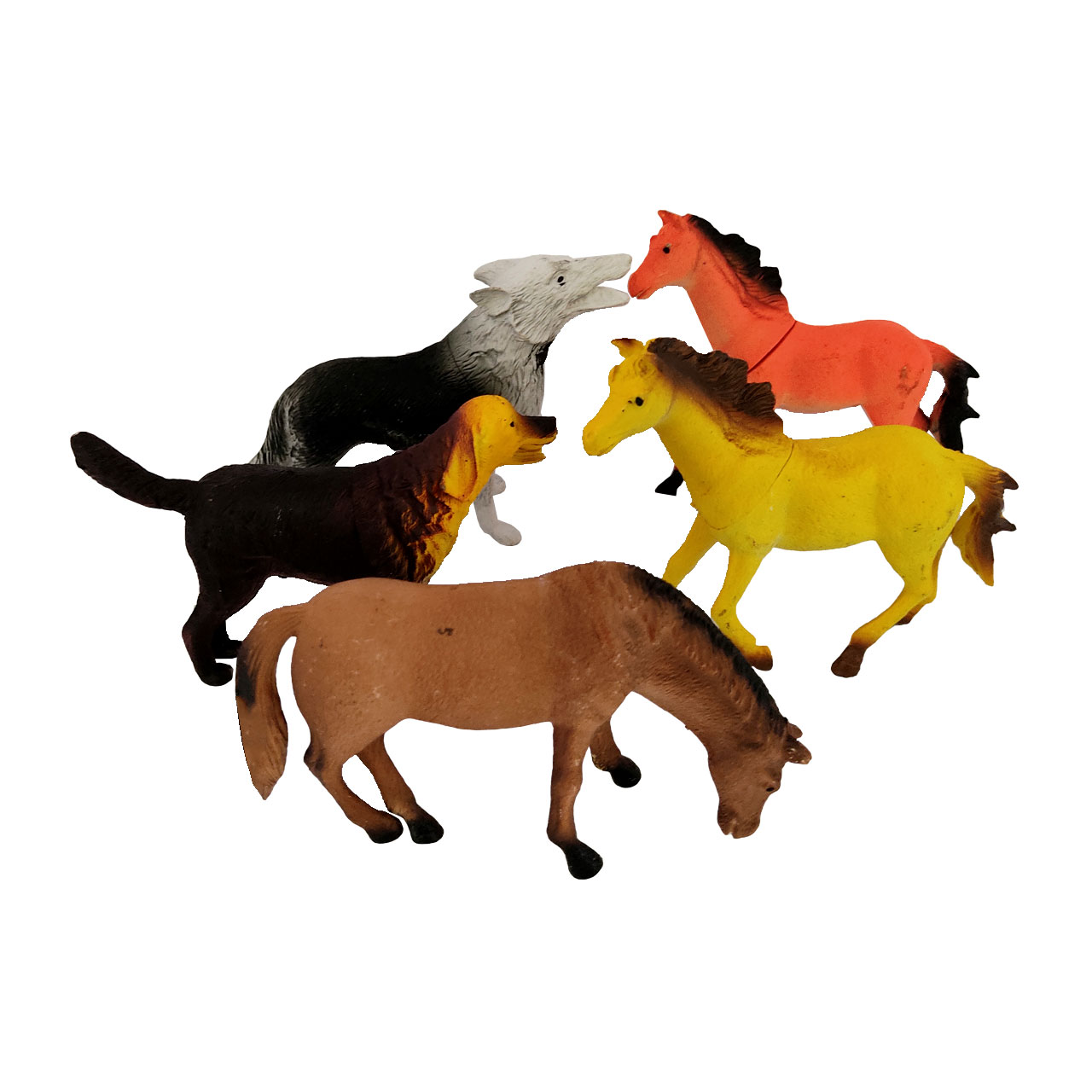 ست فیگور حیوانات فانتزی farm set بسته 5 عددی کد 607