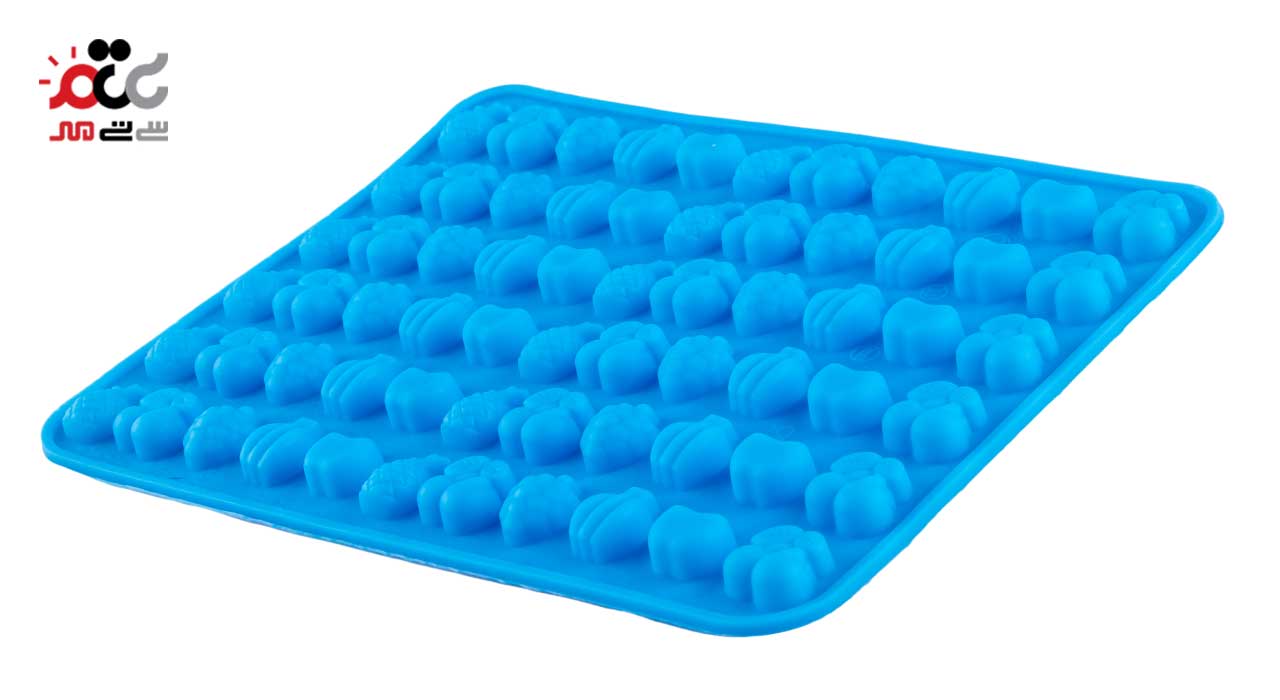 قالب سیلیکونی پاستیل طرح میوه ای 66 عددی