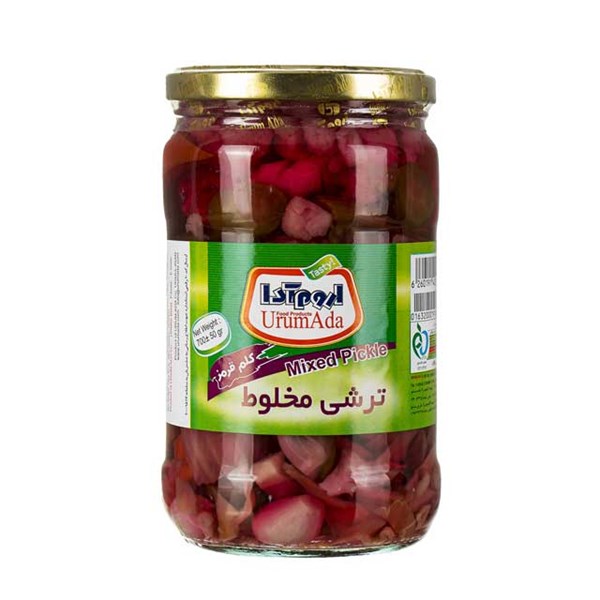 ترشی مخلوط اروم آدا 700 گرمی