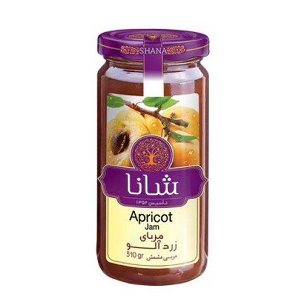 مربا زردآلو شانا 310 گرمی