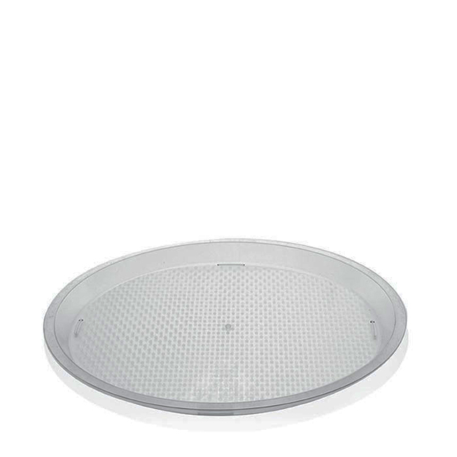 سینی گرد مدل درنیکا کوشا رنگ سفید کد C2