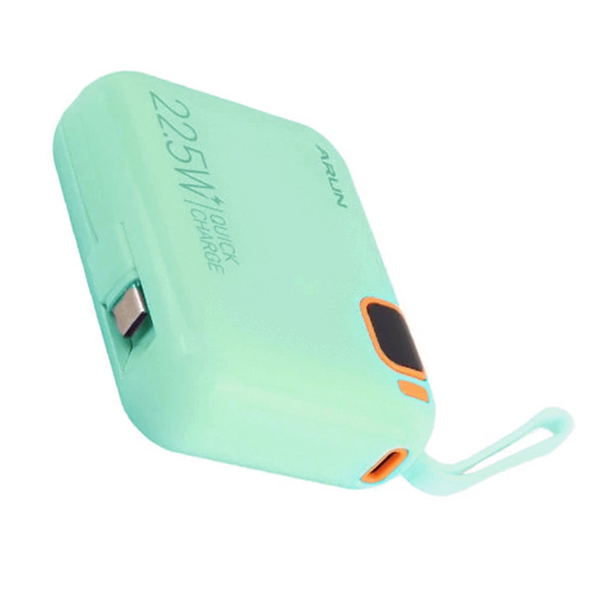 پاوربانک فست شارژ Arun 10000mAh مدل DX03 22.5W - سبز پاستیلی (گارانتی IPM)