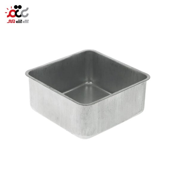 قالب کیک موج مدل مربع لبه بلند سایز 25