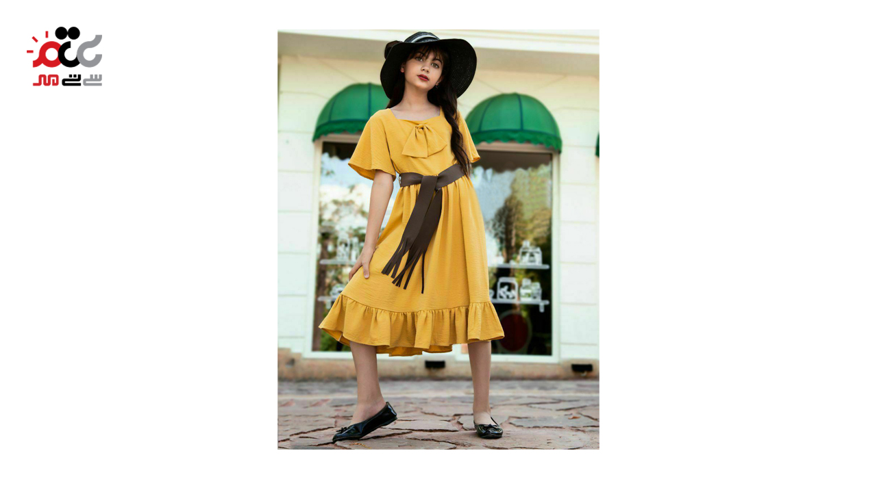 پیراهن بلند دخترانه کد 619