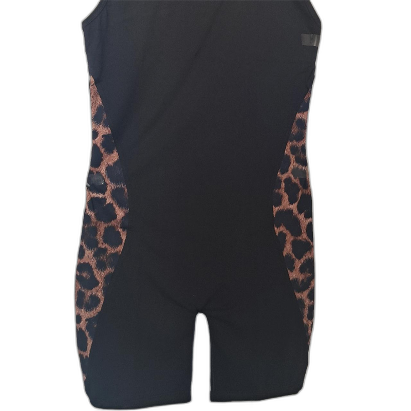 مایو شنا زنانه سرهمی پاچه دار 