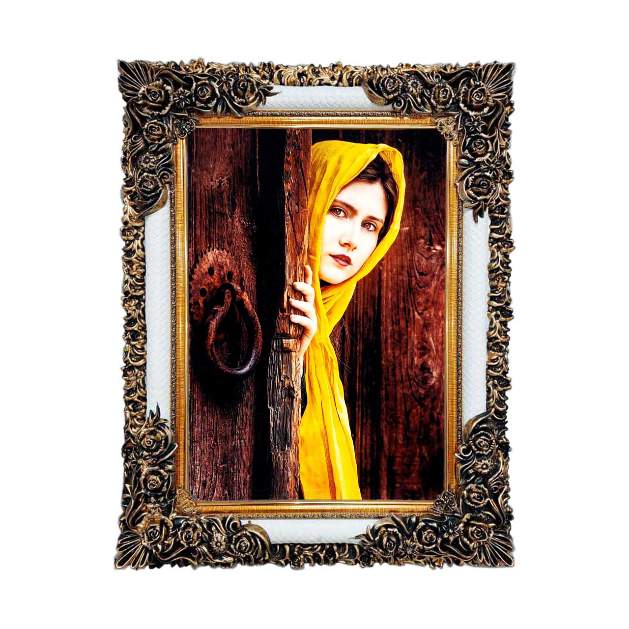 تابلو فرش چاپی کد 13036 سایز 50×50 سانتی متری