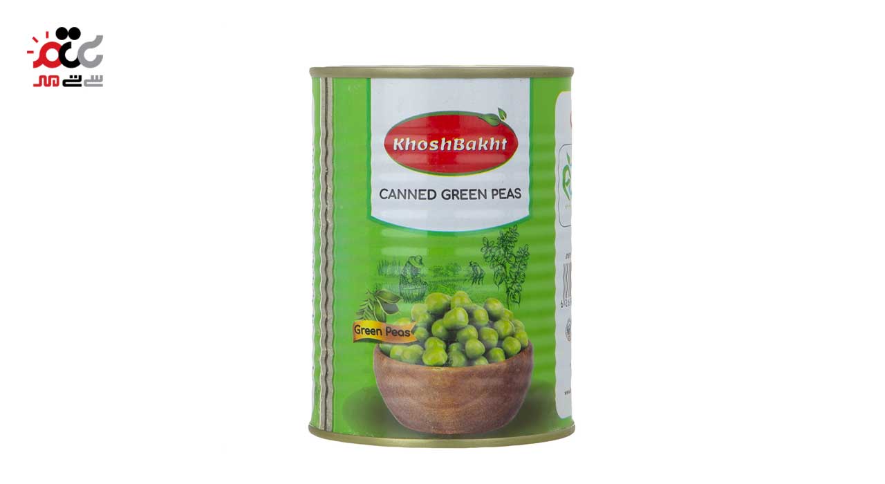 کنسرو نخود سبز خوشبخت 380 گرمی