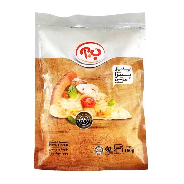 پنیر پیتزا ب.آ  500 گرمی