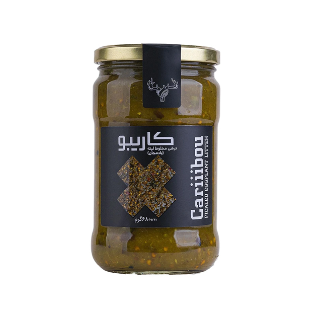 ترشی لیته بادمجان کاریبو 680 گرمی