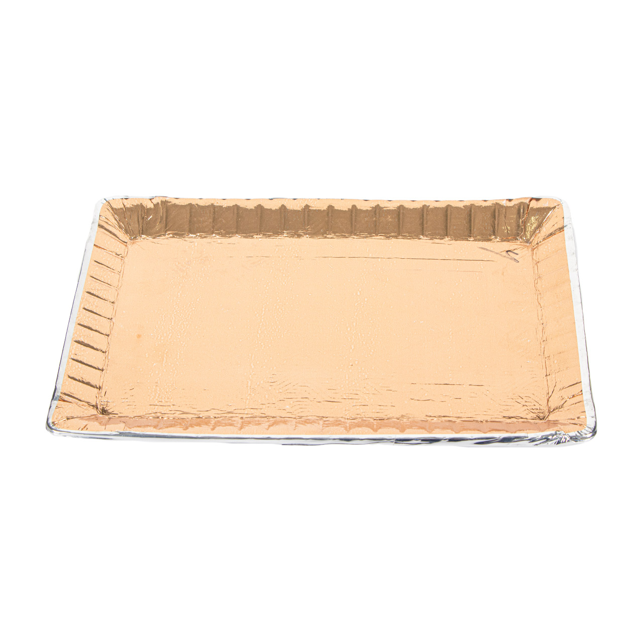 سینی کیک مقوایی مدل مستطیل لبه دار سایز 31×22 سانتی متری