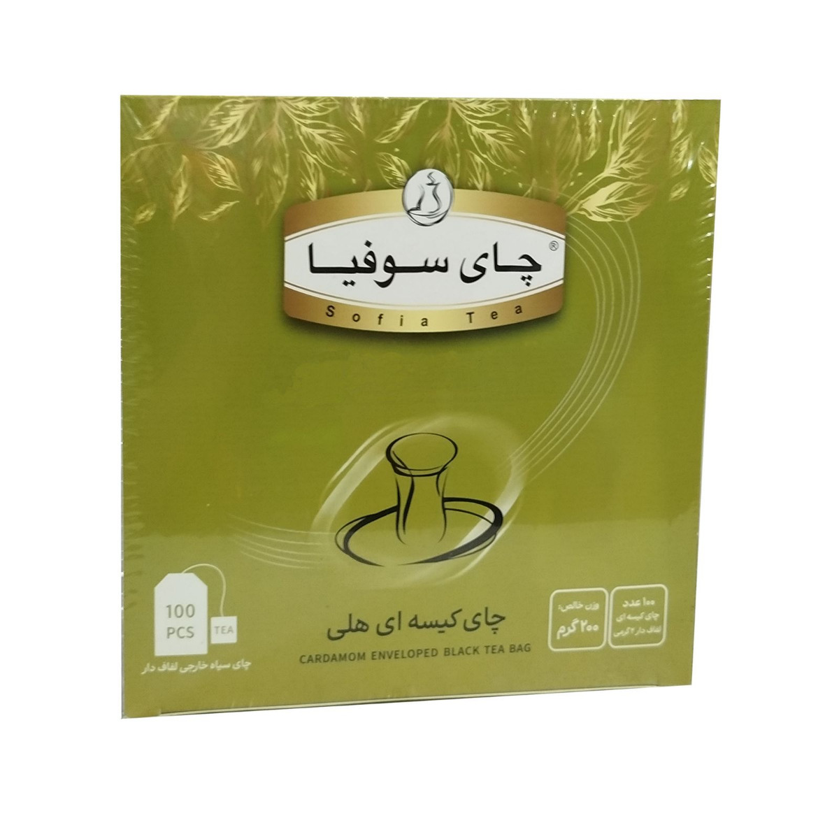 چای کیسه ای تی بگ هلی سوفیا بسته 100 عددی