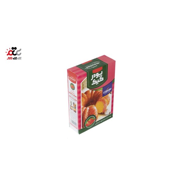 پودر کیک با طعم توت فرنگی موسیان 500 گرمی