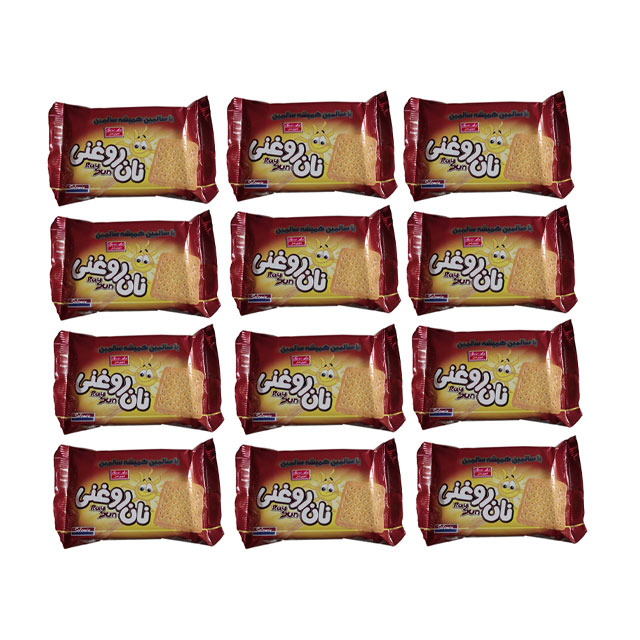 بیسکویت روغنی سالمین 35 گرمی بسته 90 عددی