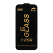 محافظ صفحه نمایش شیشه ای درجه یک Apple iphone 13 Pro Max / 14plus (max) - Full Cover OG - ESD OVOG (بدون پک) - مشکی