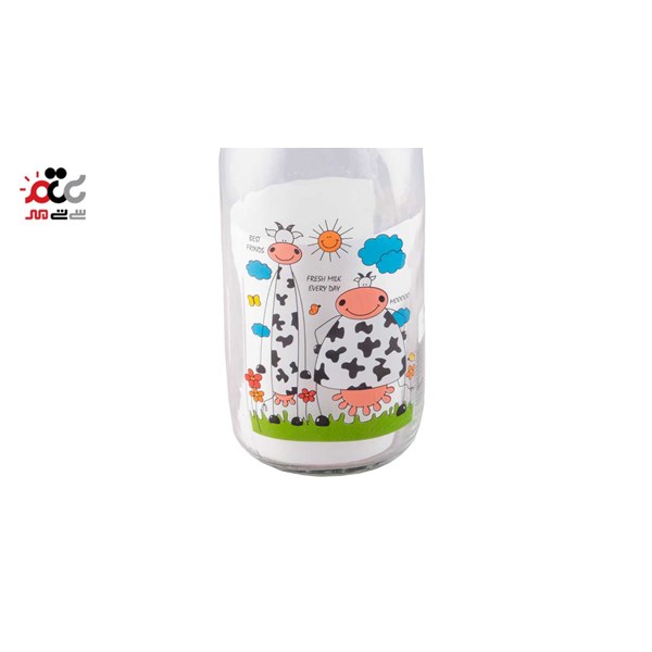 بطری شیر طرح دار زیباسازان مدل هومان کد 4399
