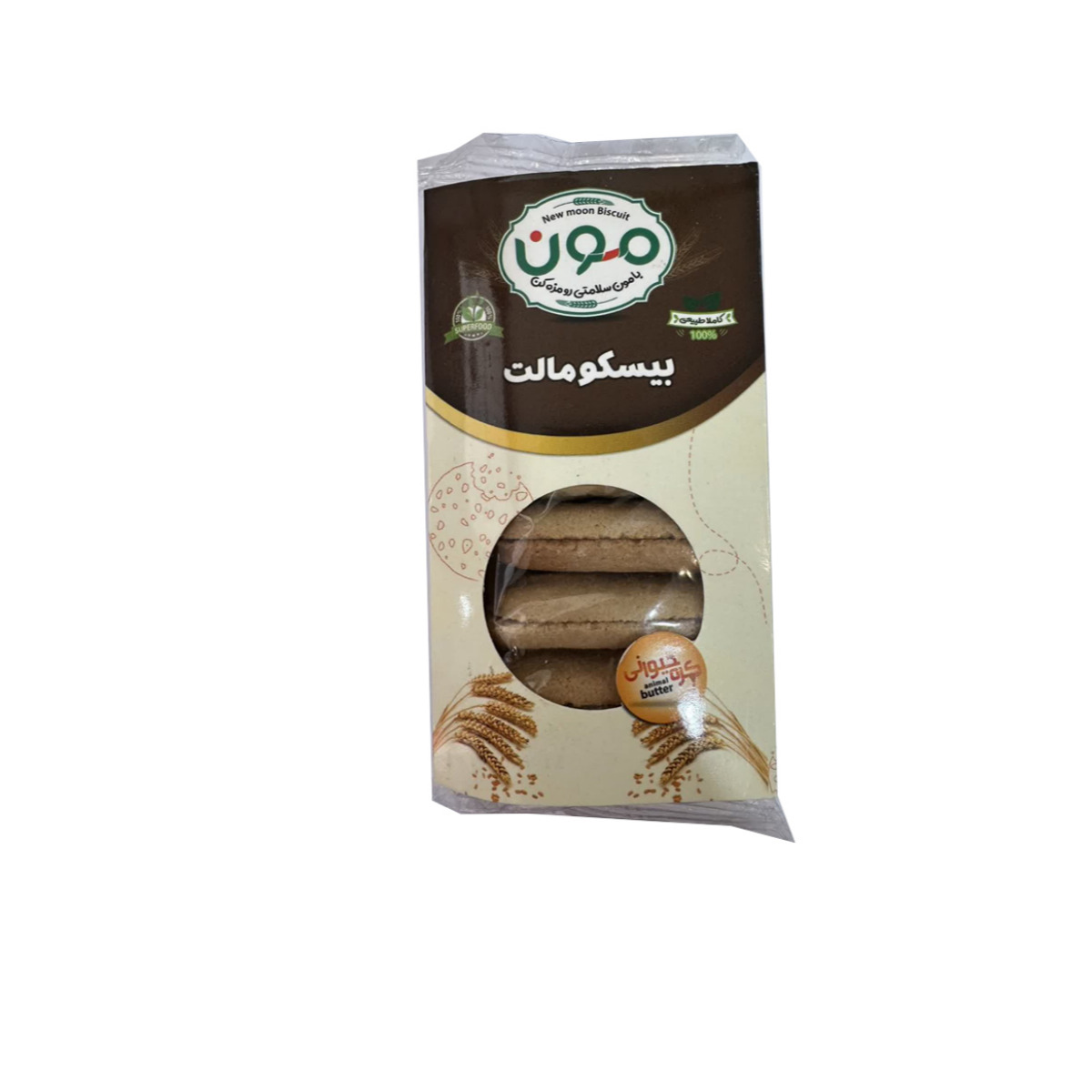 بیسکویت مالت جو مون 120 گرمی