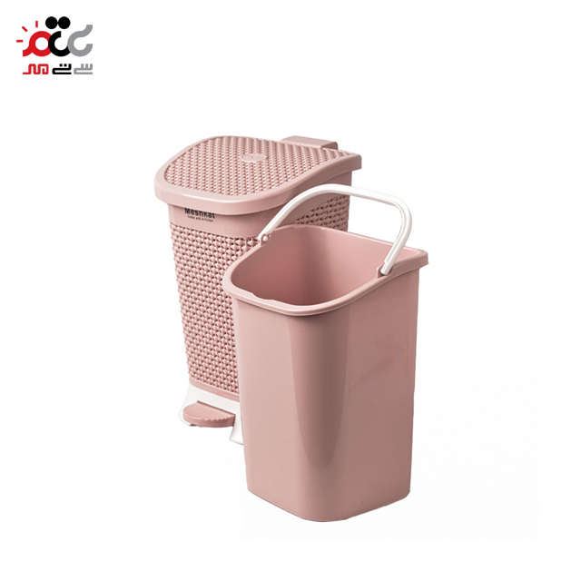سطل زباله پدالی مشکات مدل دنت سایز بزرگ