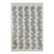 نگین حرارتی نقره ای حاشیه 79 برلیان مهاجر کد H-3198