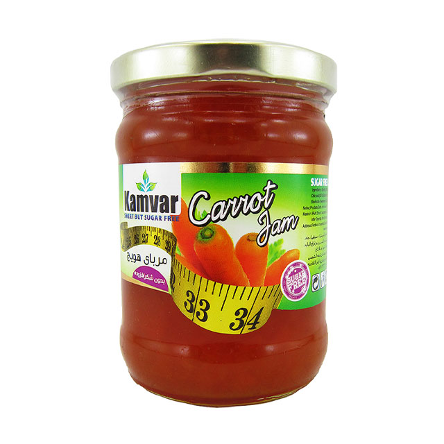 مربا هویج بدون شکر کامور 280 گرمی