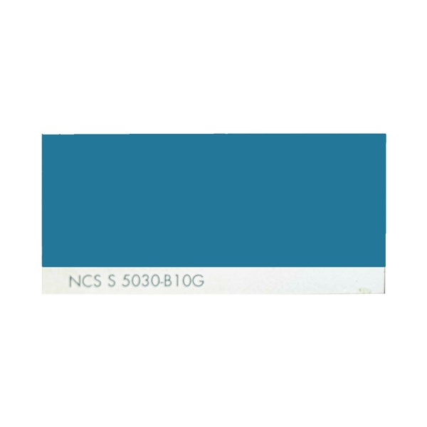 رنگ اکریلیک سفارشی ساندورا کد NCS S 5030-B10G 1000 گرمی