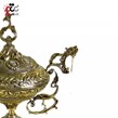 شکلات خوری دسته دار برنزی خانه شیک مدل قلبی 