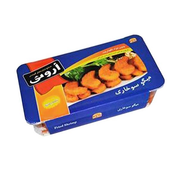 میگو سوخاری نیمه پخته شده اروئی 250 گرمی
